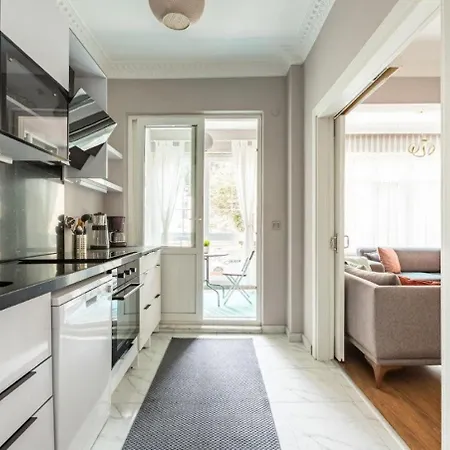 Charming Modern 1bd Airy Kadikoy Gem! #308 דירה